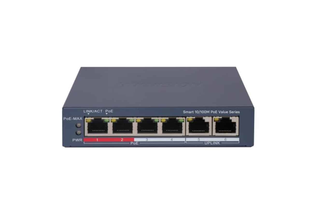 Thiết bị mạng (Switch) Hikvision DS-3E1106P-EI/M